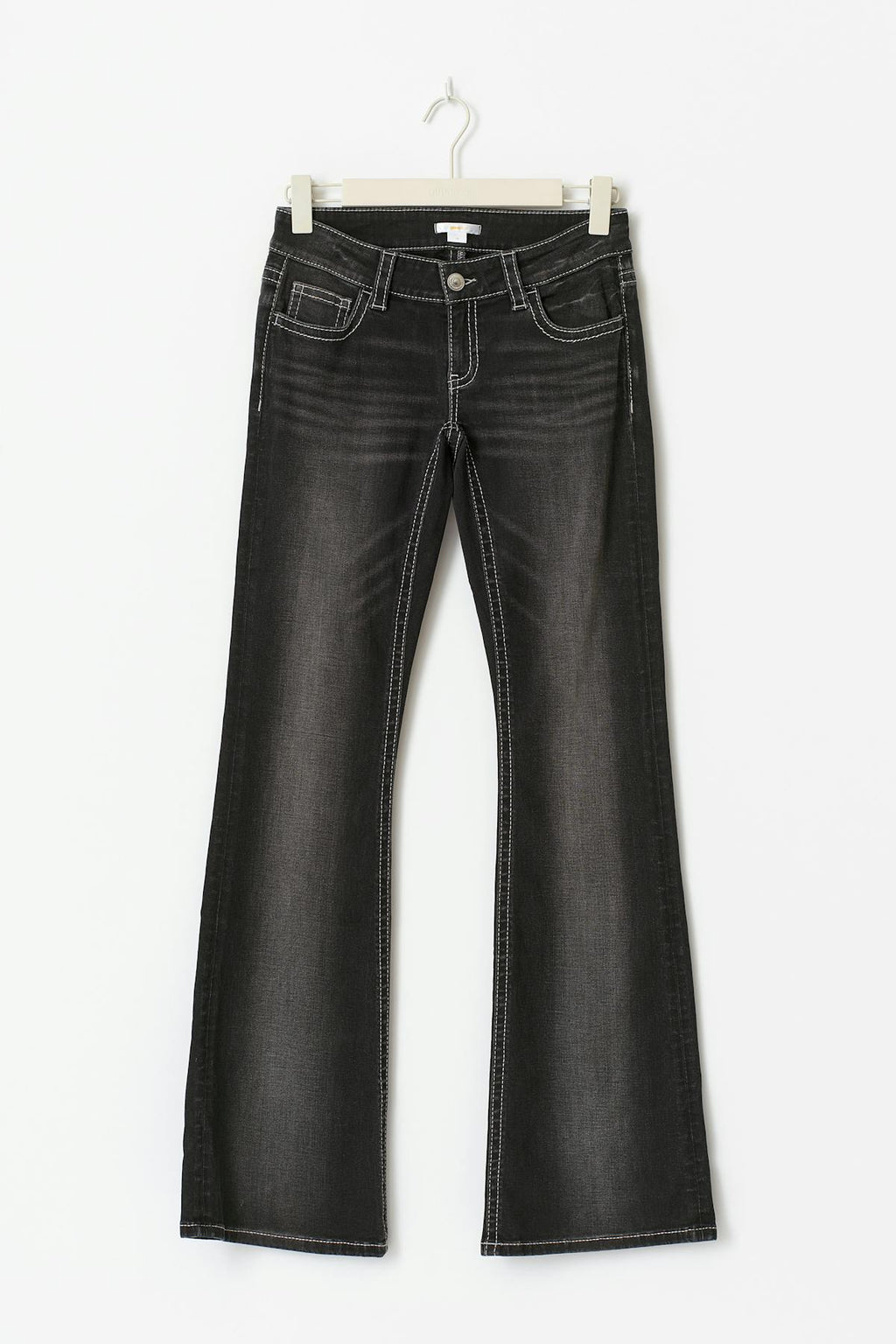 Decorated flare tall jeans