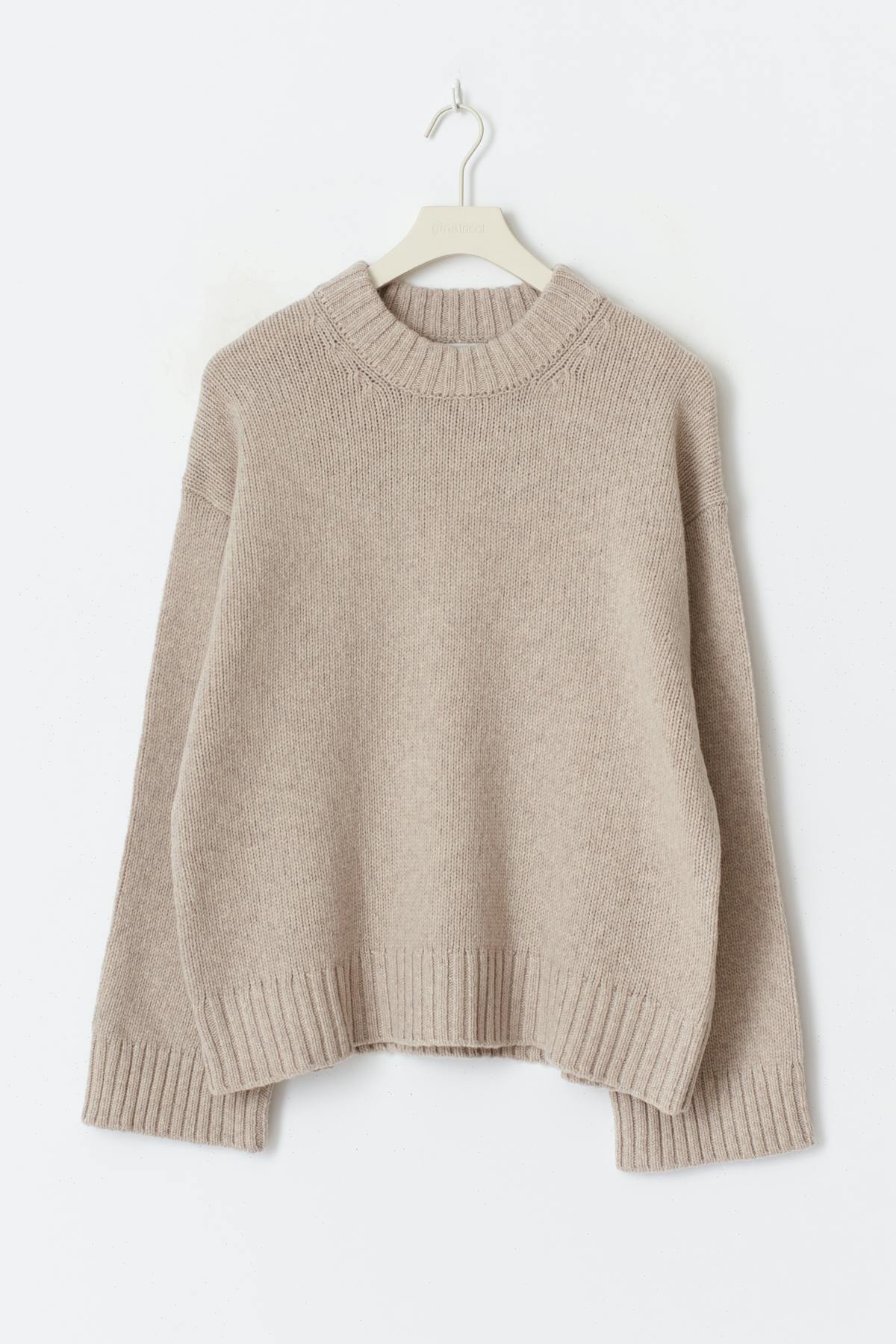 Merino wool knitted sweater