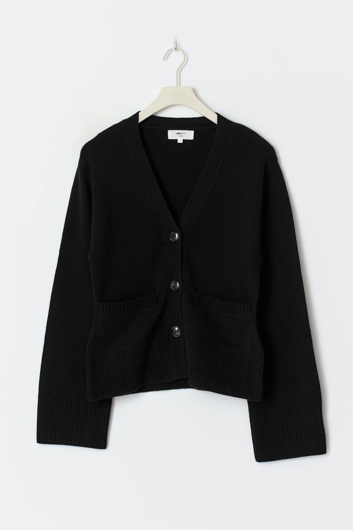 Merino wool knitted cardigan