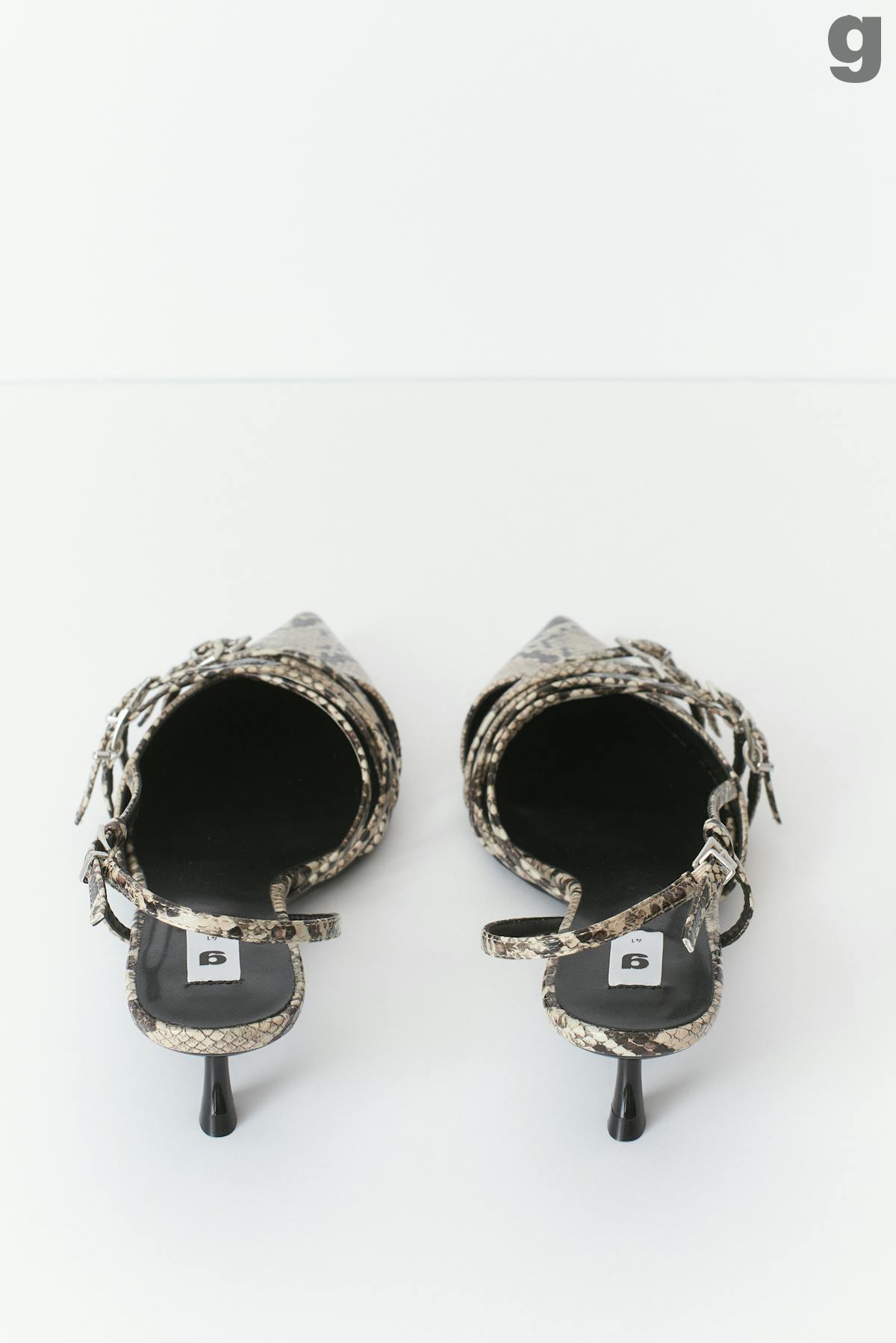 Strappy slingbacks