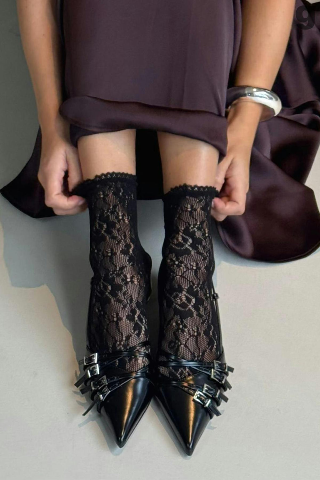 Strappy slingbacks
