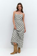 Checked dress