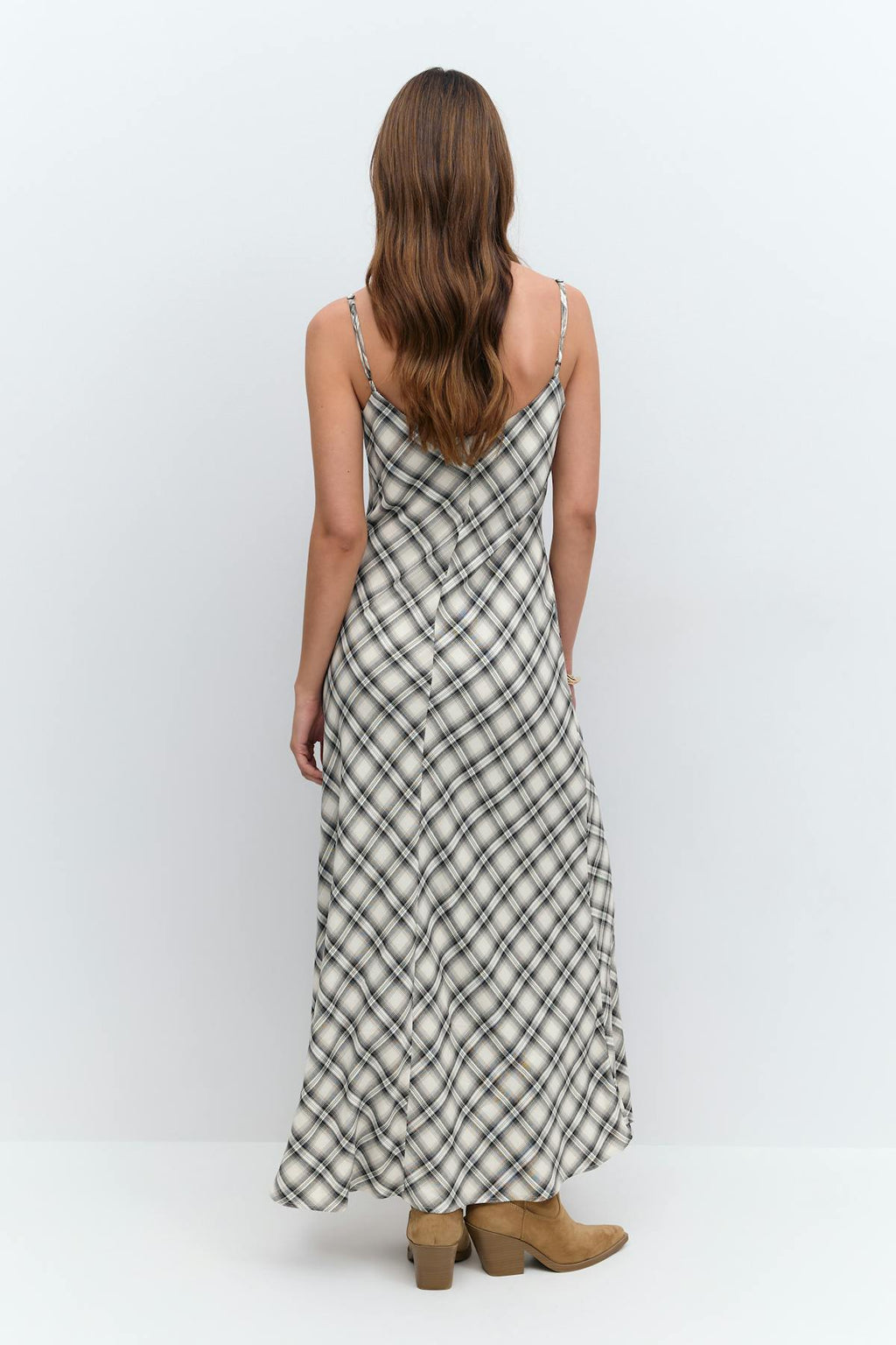 Checked dress