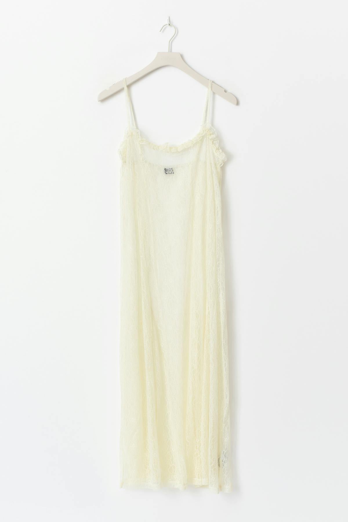 Lace slip dress