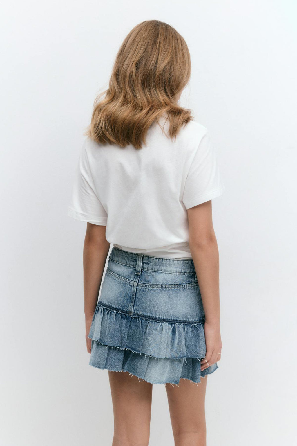 Y ruched tee