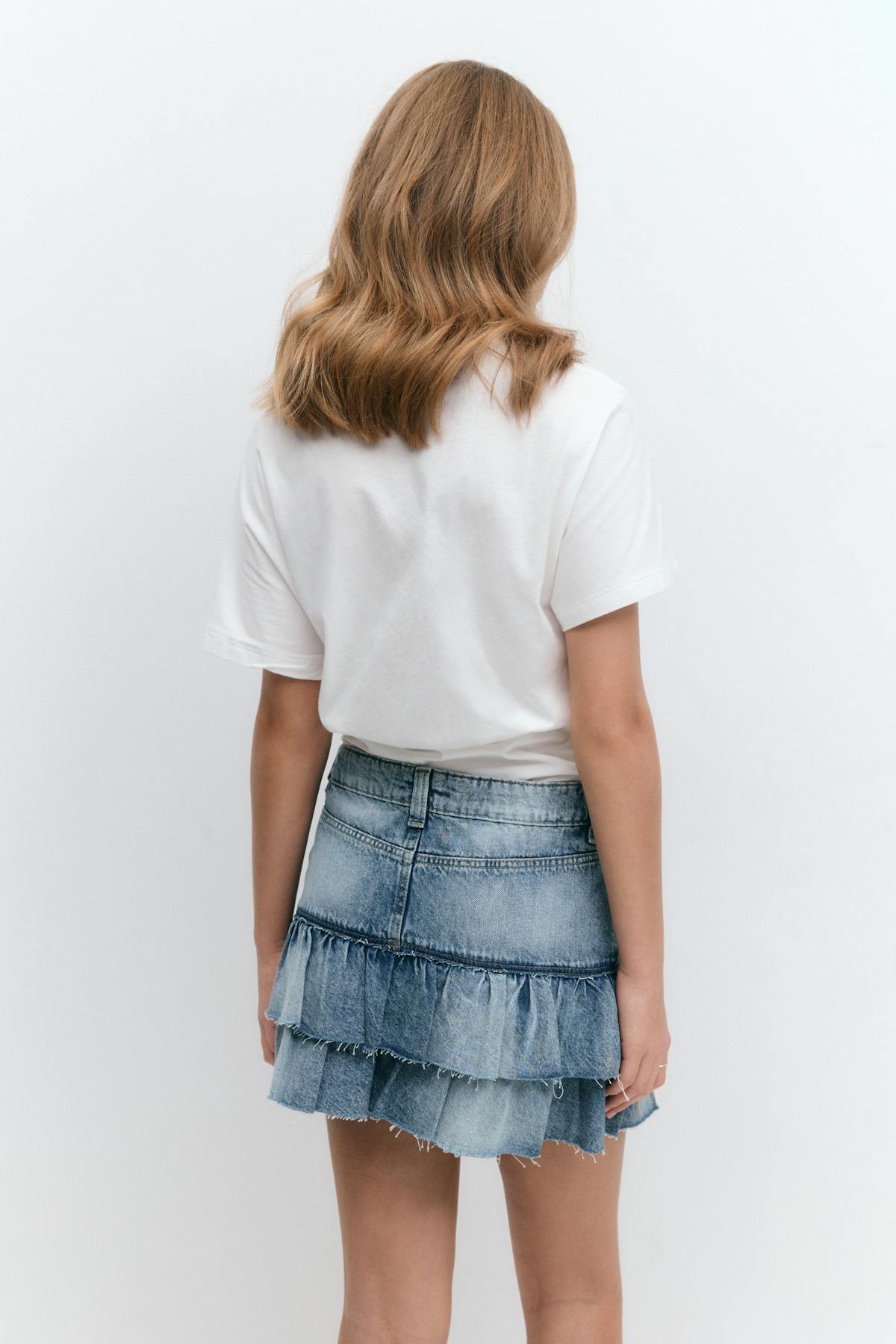 Y ruched tee