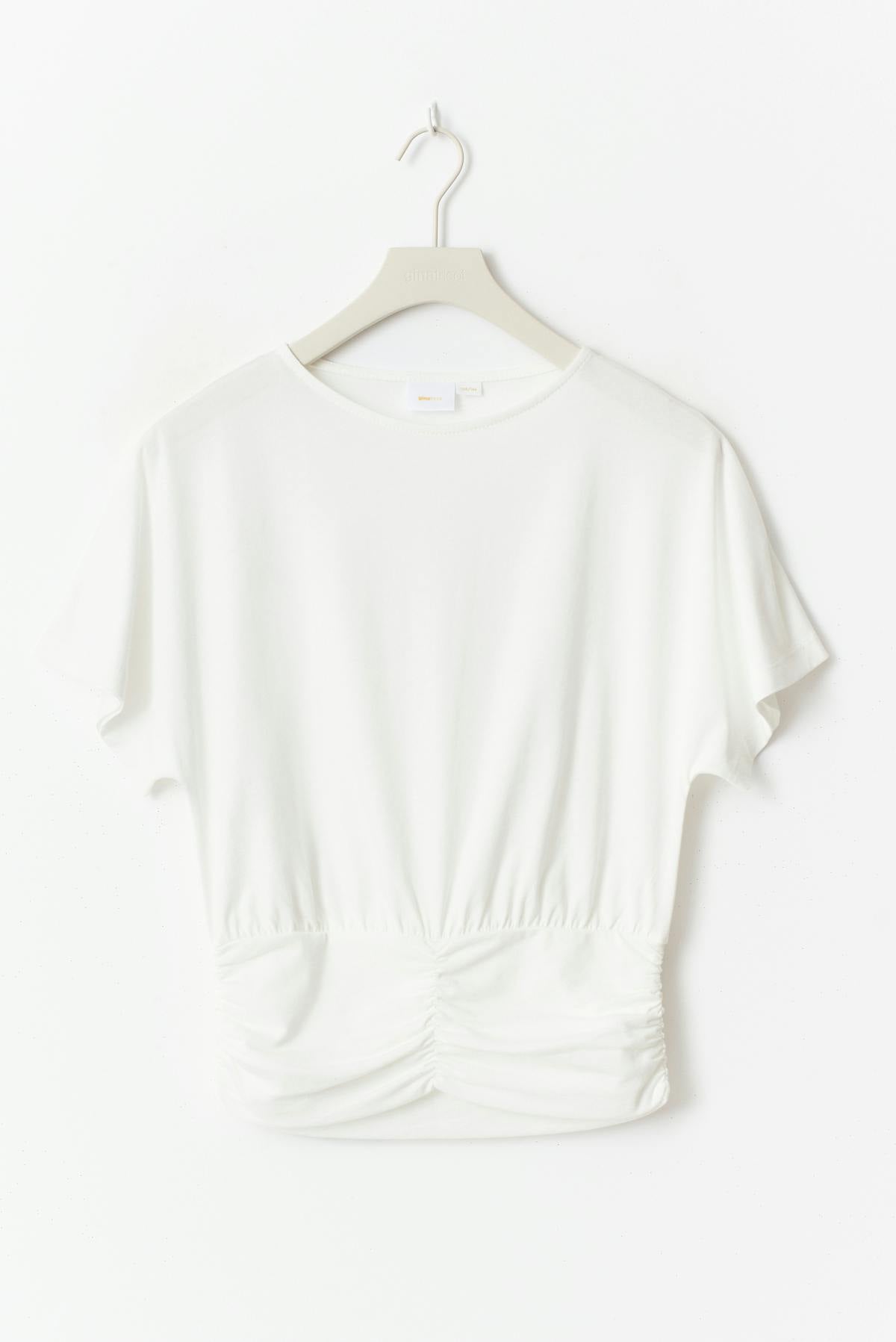 Y ruched tee