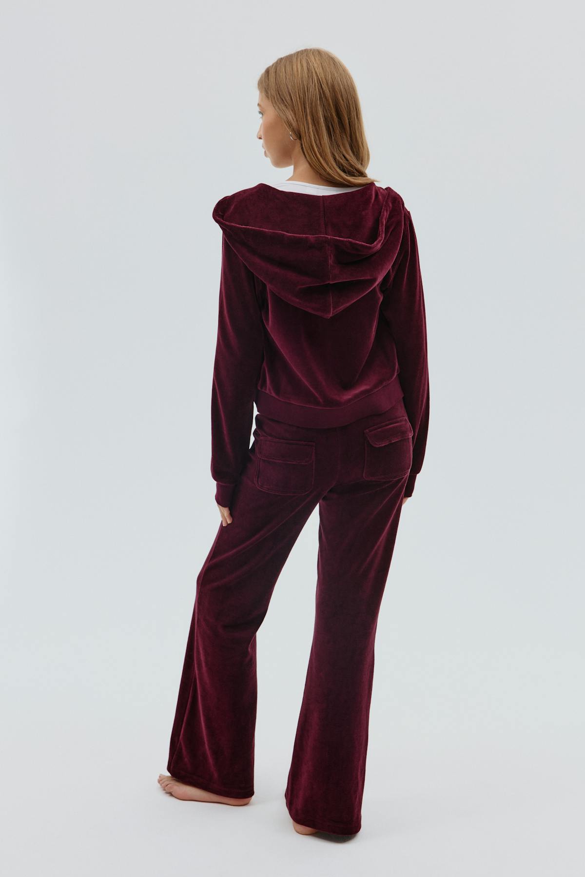 Y velour trousers