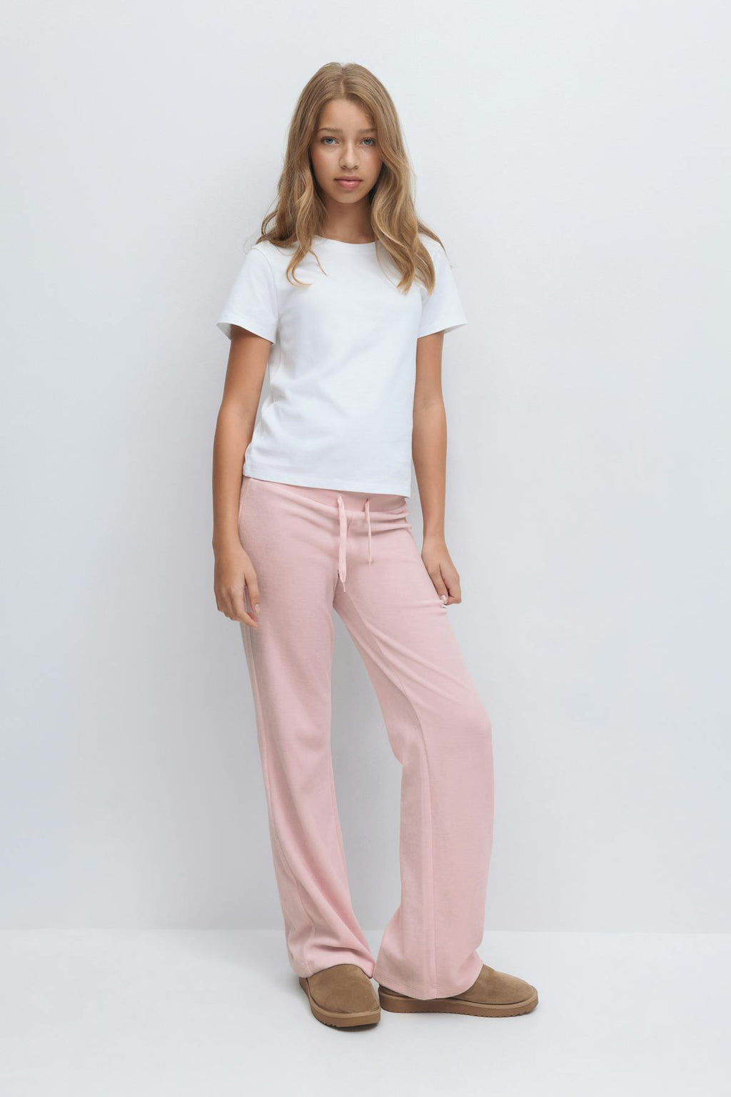 Y velour trousers