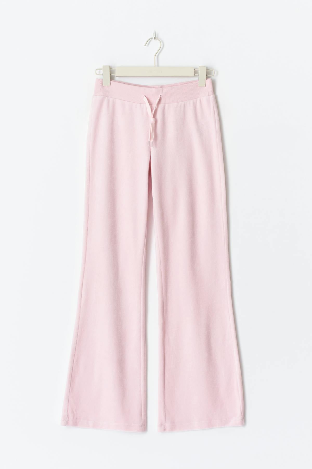 Y velour trousers