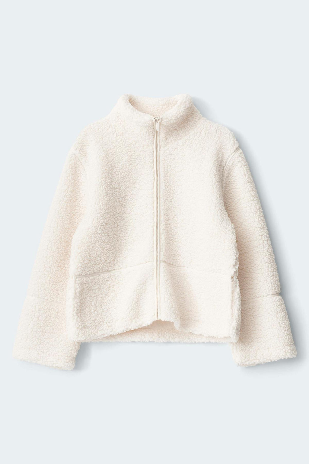 Y pile zip jacket
