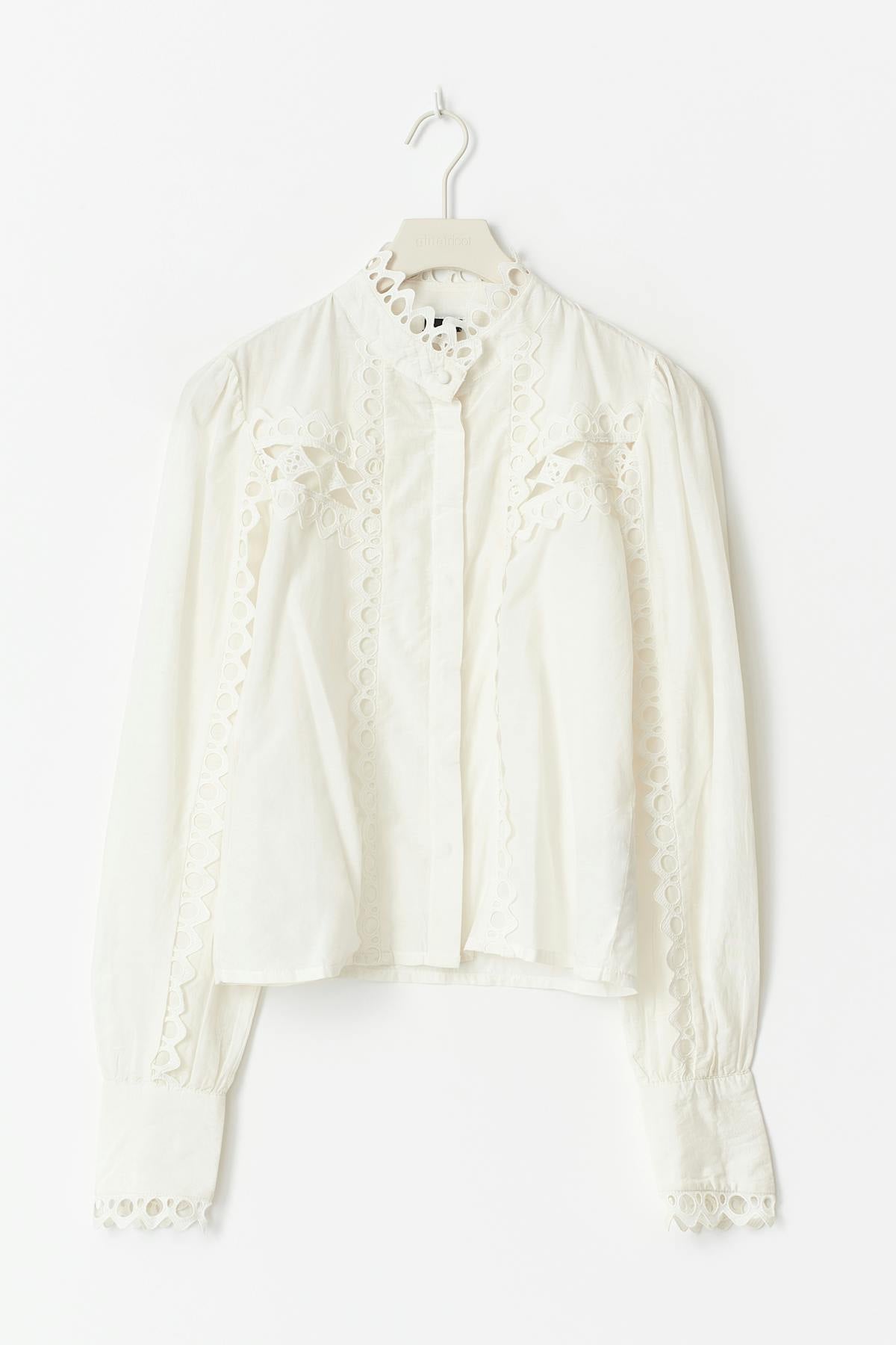 Embroidery anglaise shirt