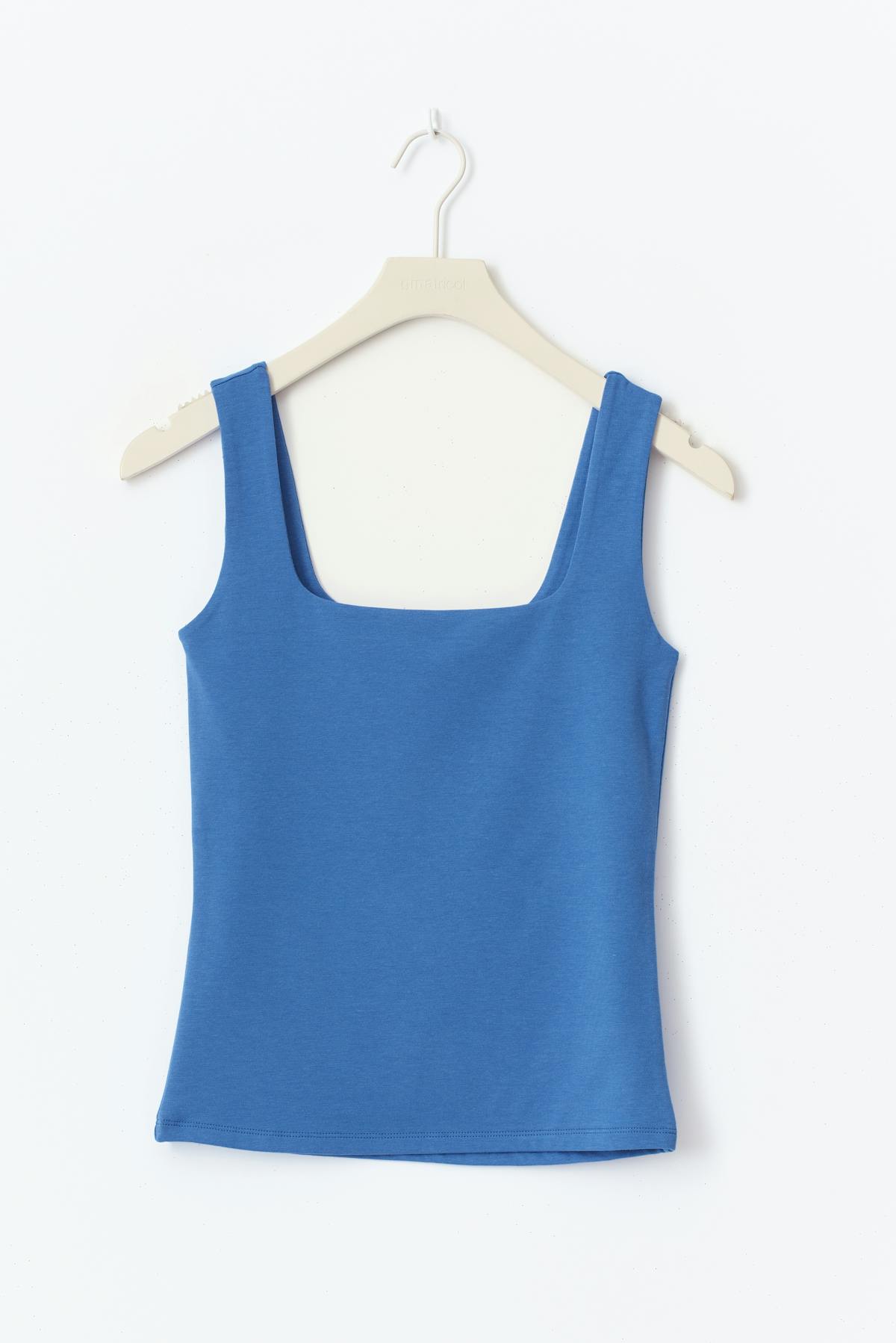 Square neck top