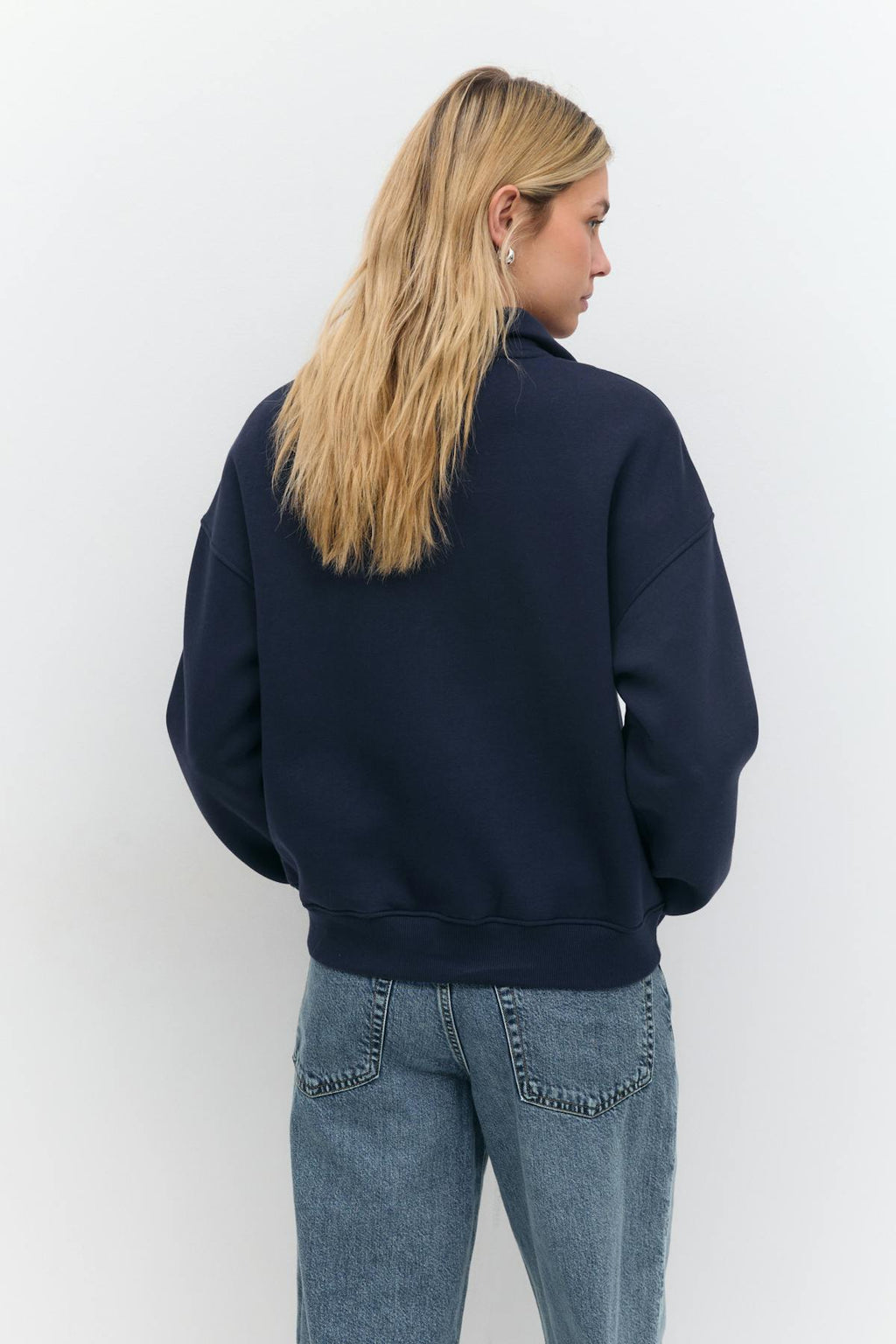 Half zip sweater