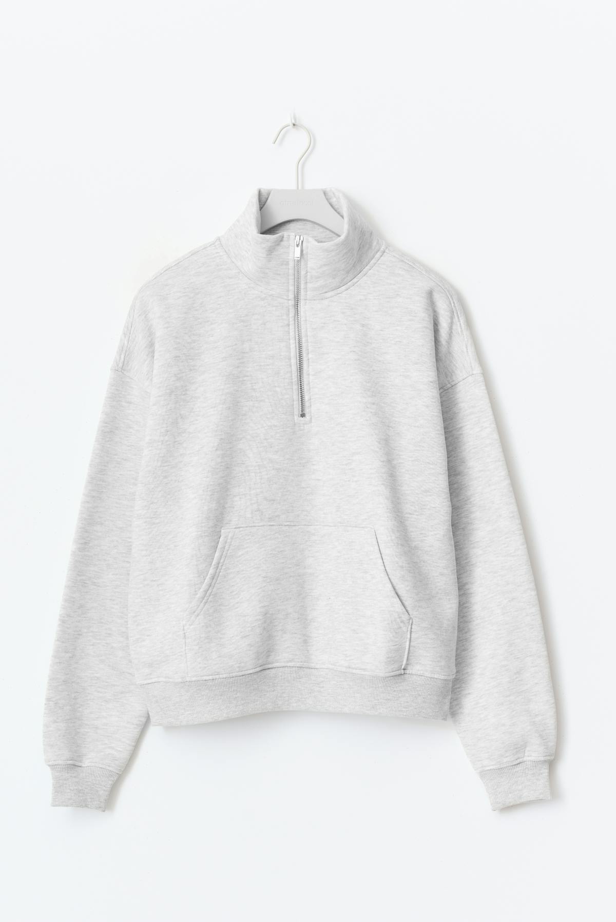 Half zip sweater