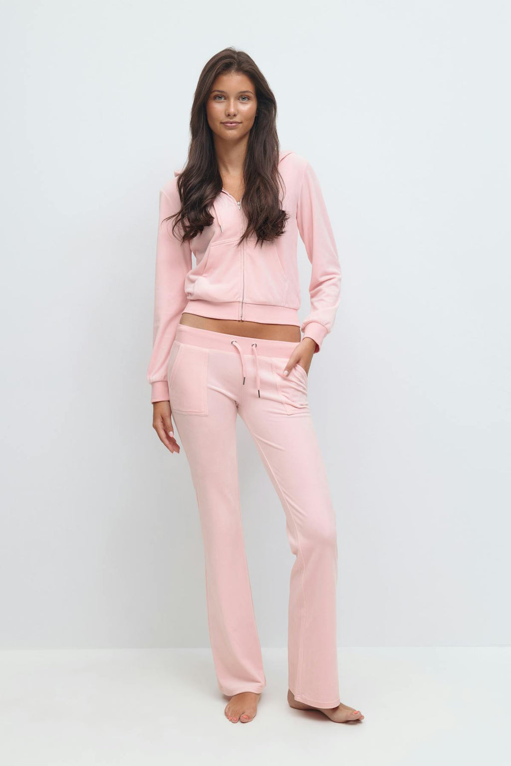 14+ velour trousers