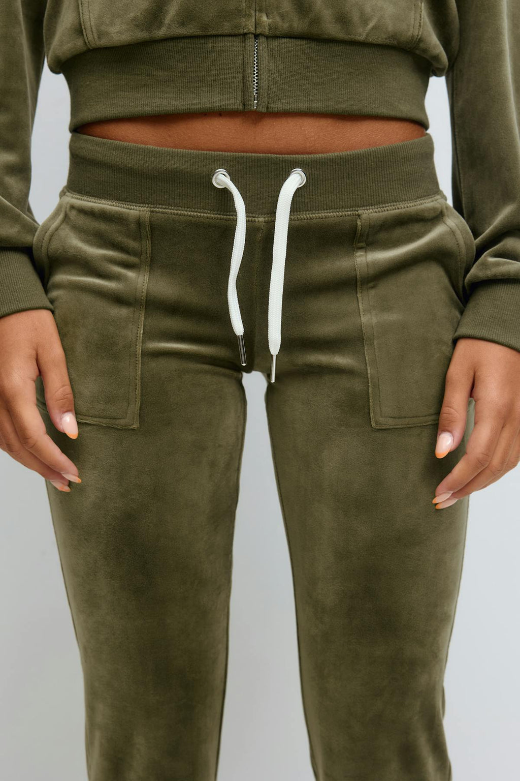 14+ velour trousers
