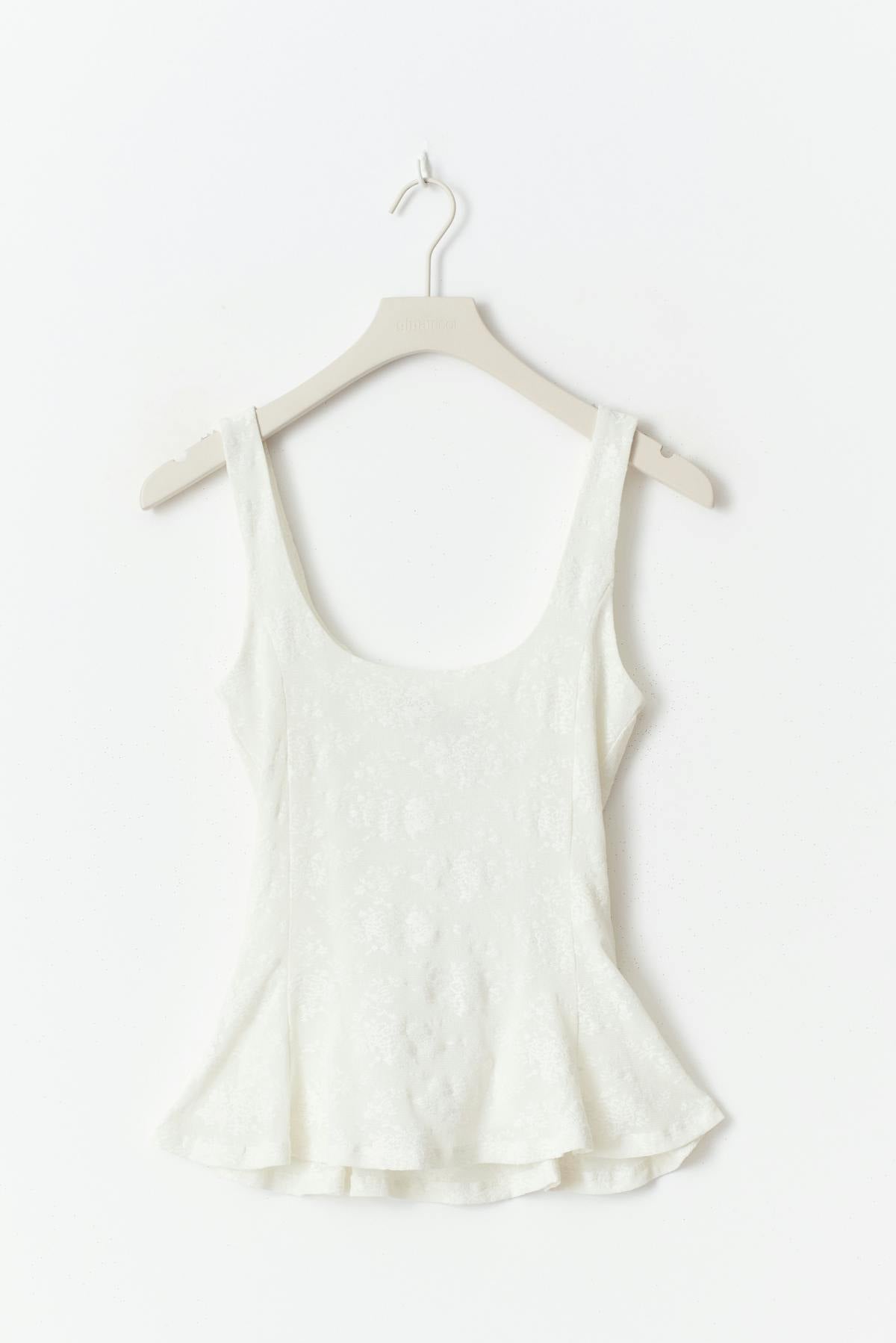 Jacquard singlet