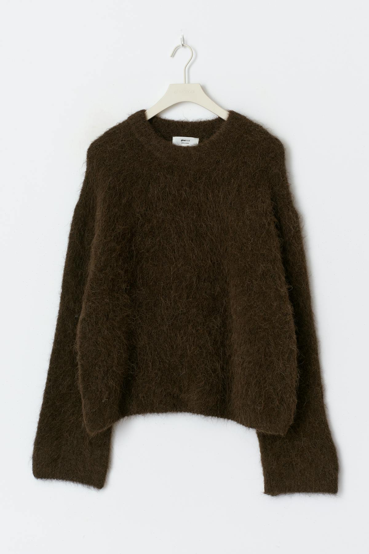 Alpaca blend knitted sweater