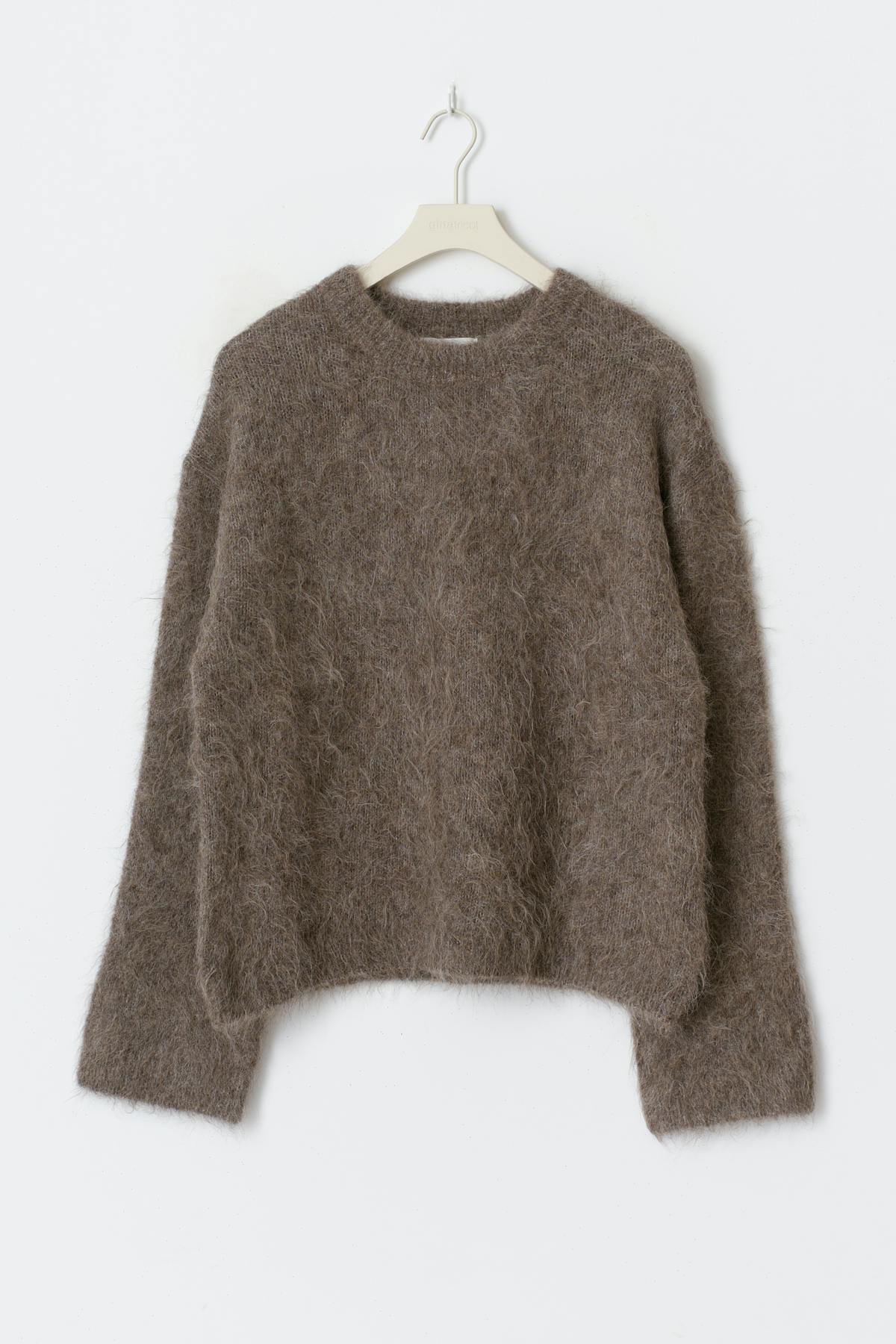Alpaca blend knitted sweater
