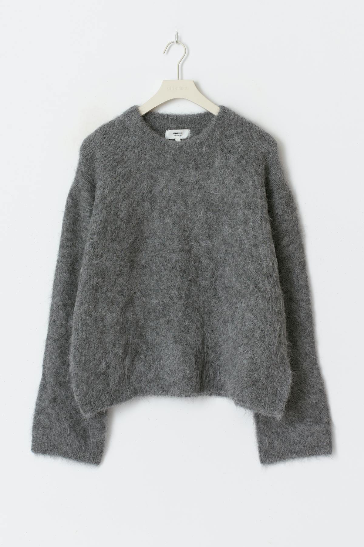 Alpaca blend knitted sweater
