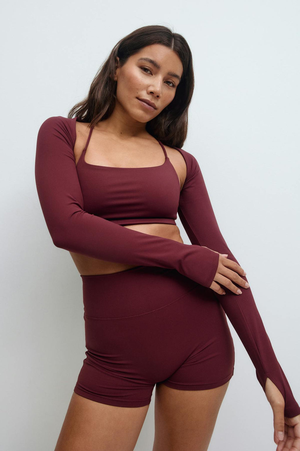 Soft yoga bolero
