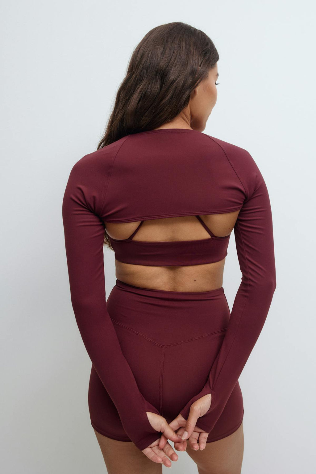 Soft yoga bolero