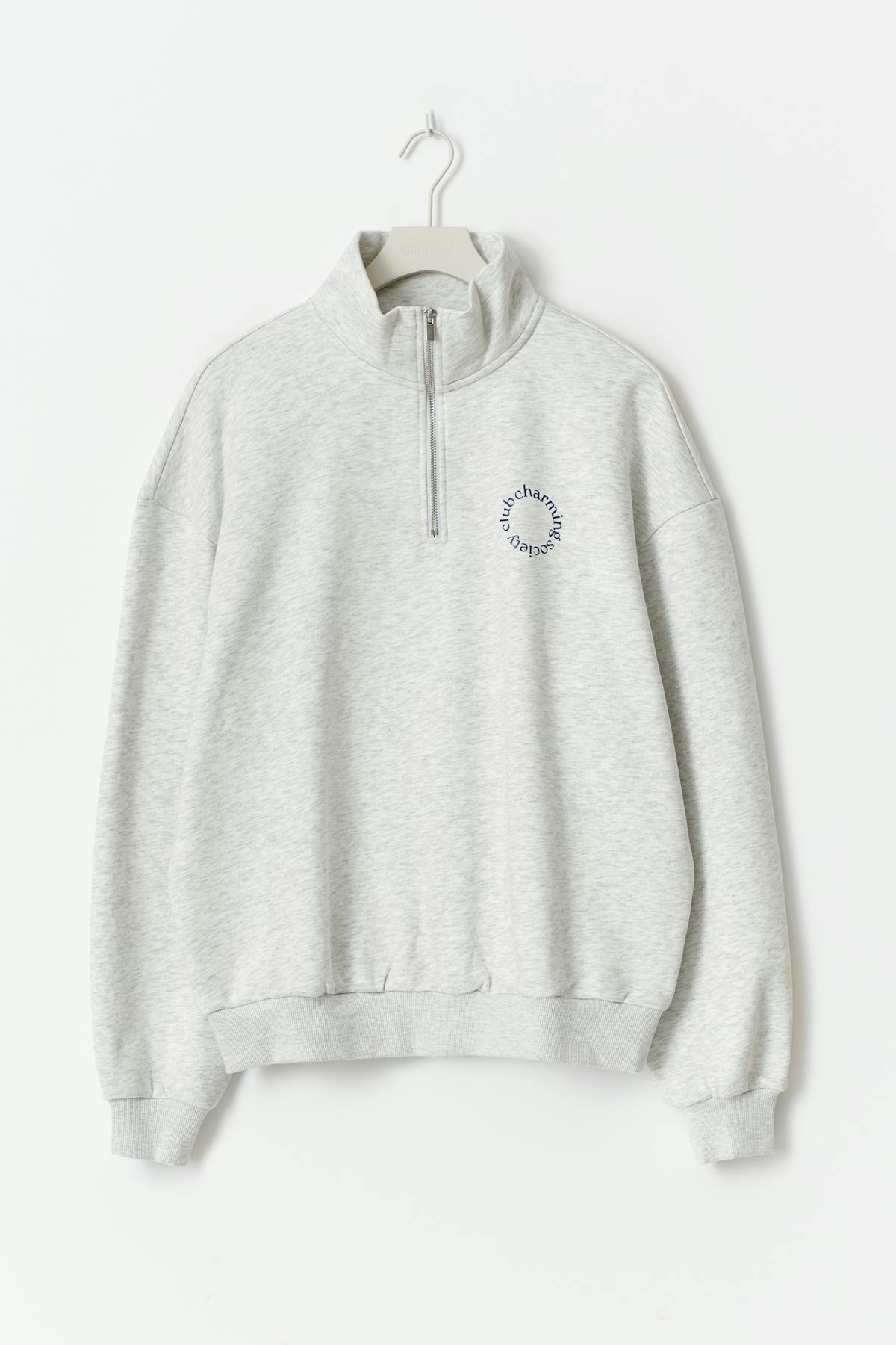 Half zip sweater