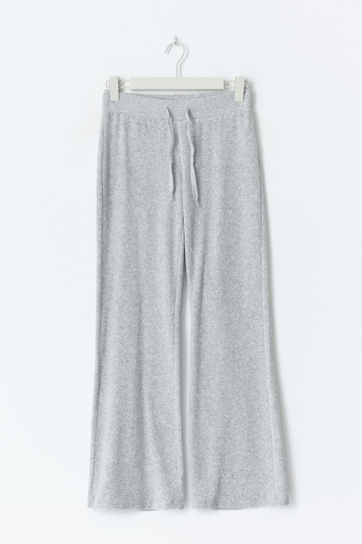 Y velour trousers tall