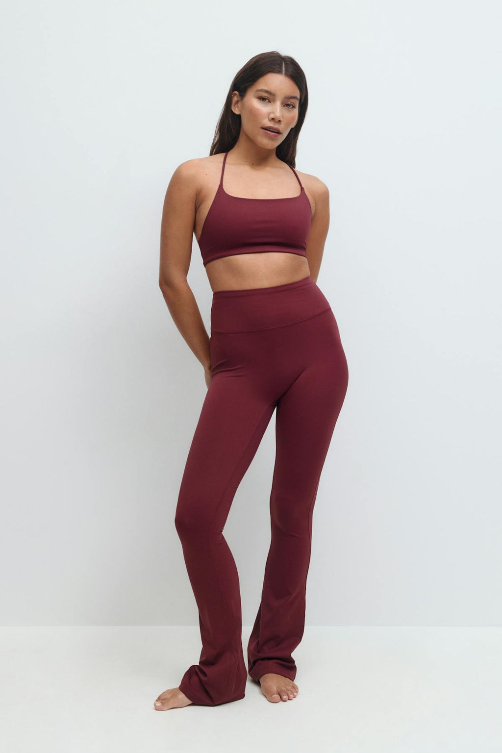 Flare yoga tights