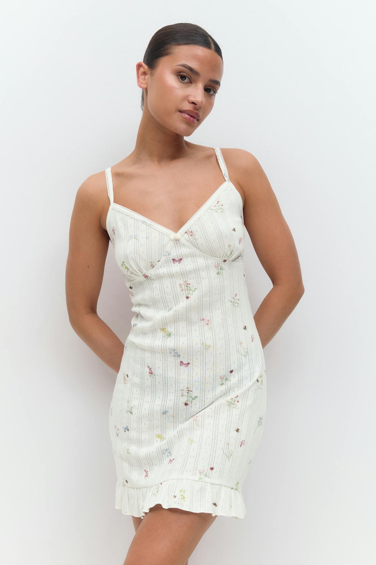 Pointelle dress