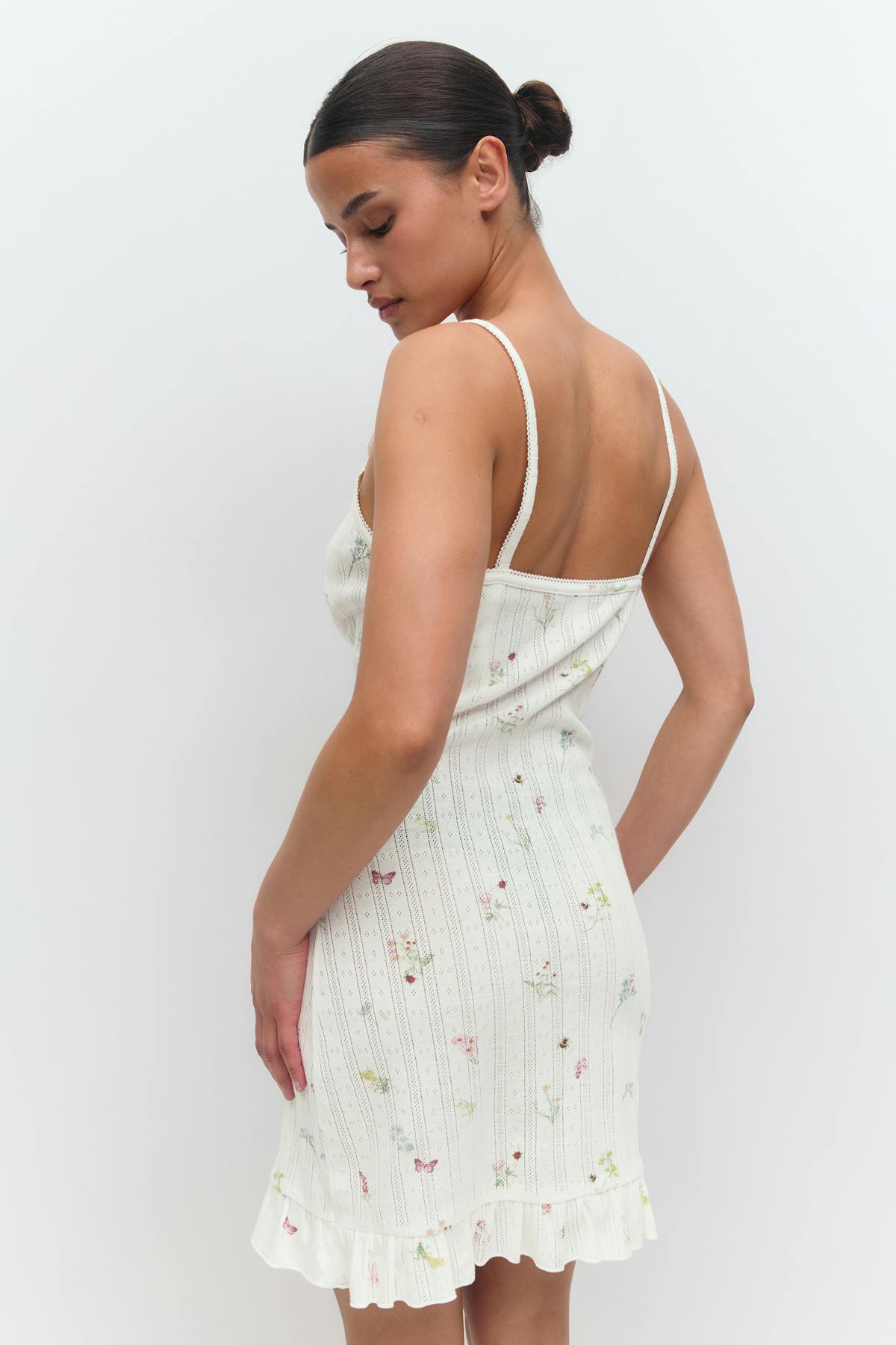 Pointelle dress