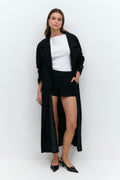 Tailored mini shorts