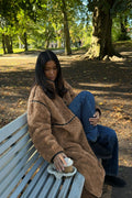 Faux fur bonded coat