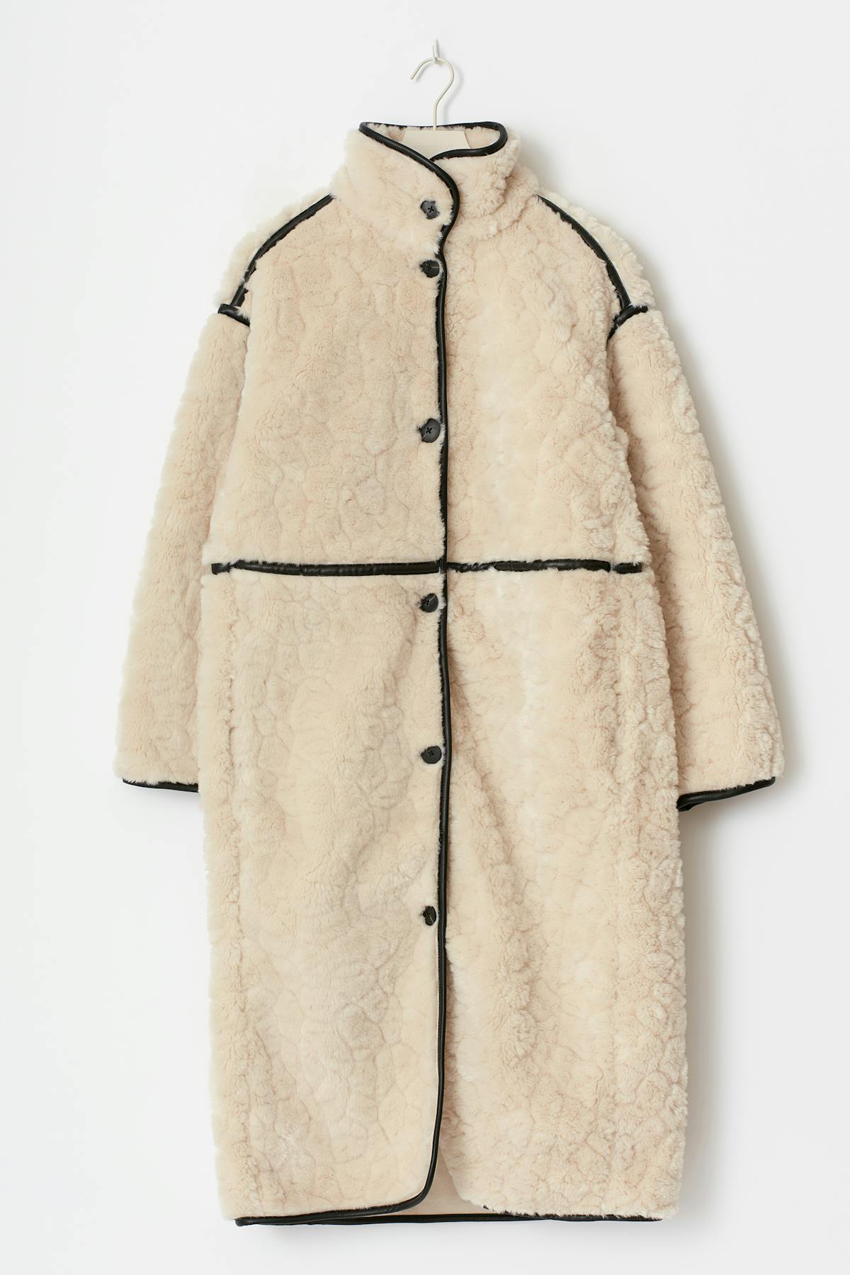 Faux fur bonded coat