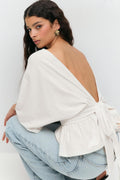 Tie back top