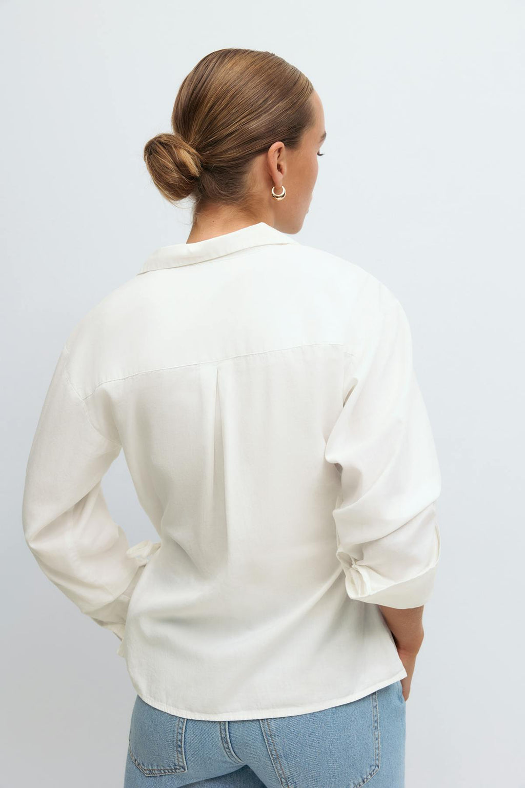 Tie front shirt