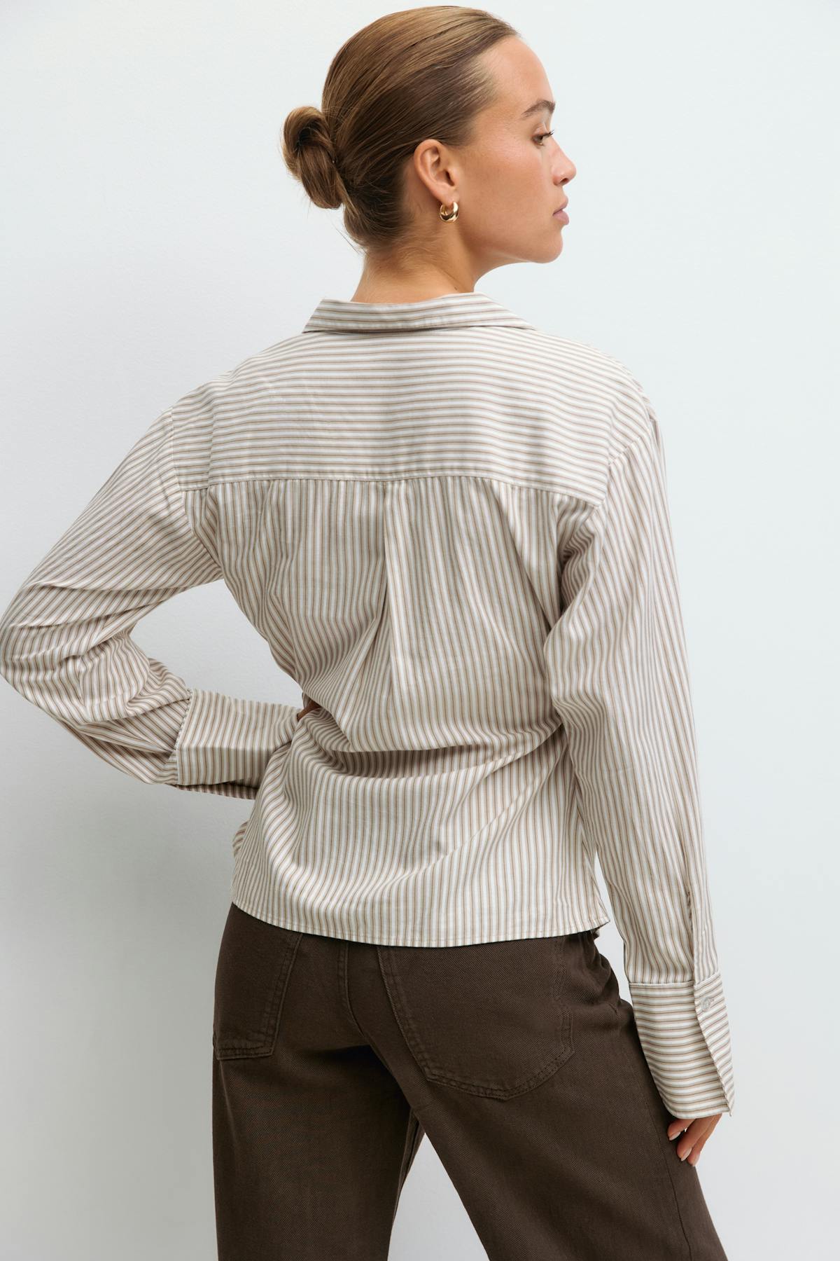 Tie front shirt