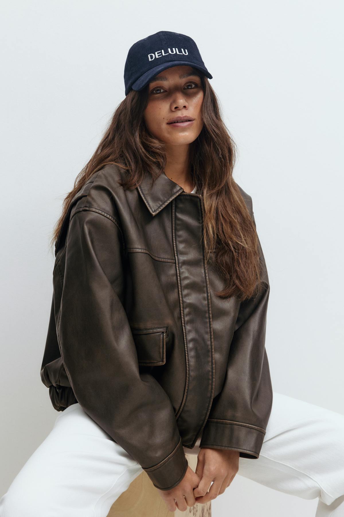 Corduroy cap