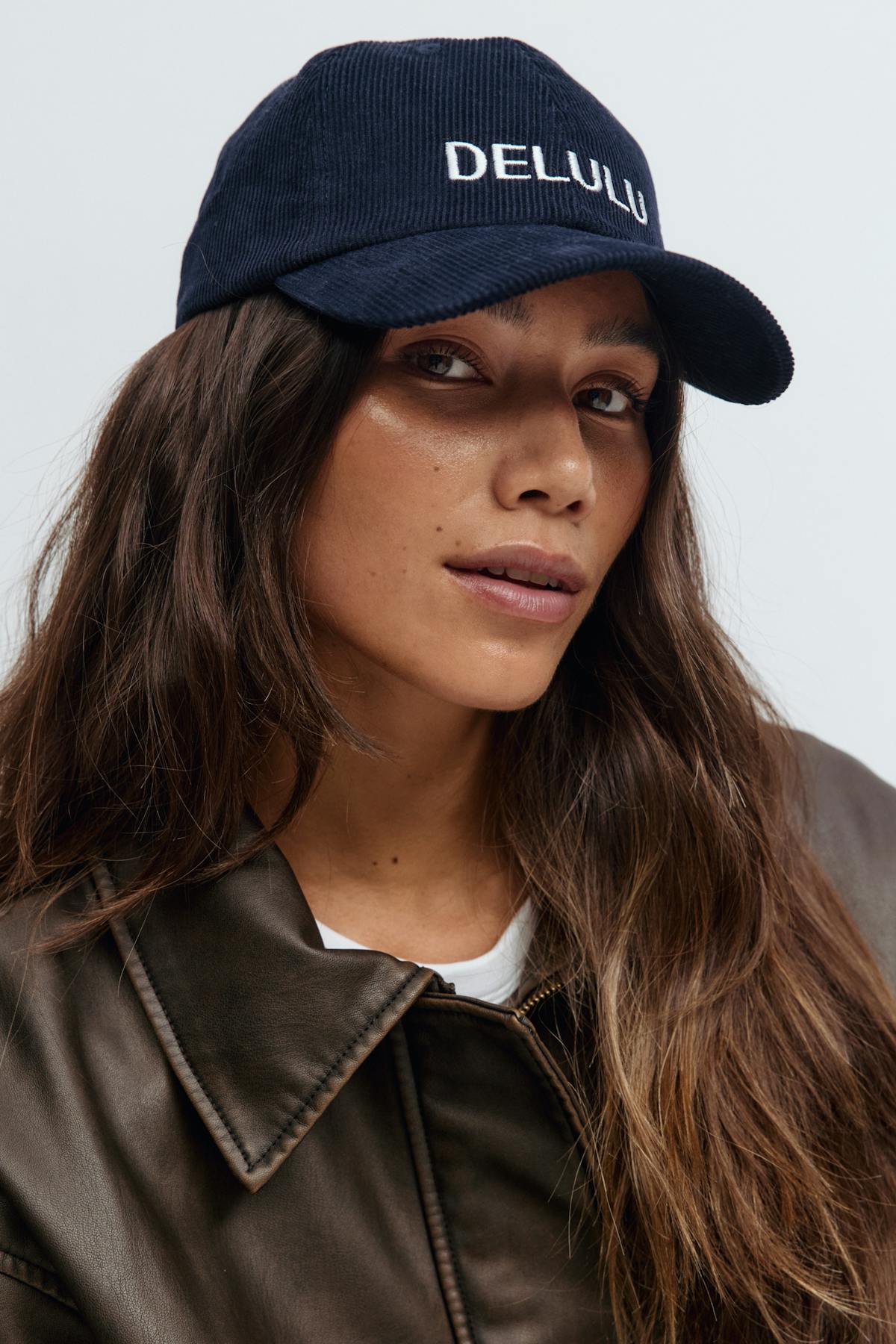 Corduroy cap