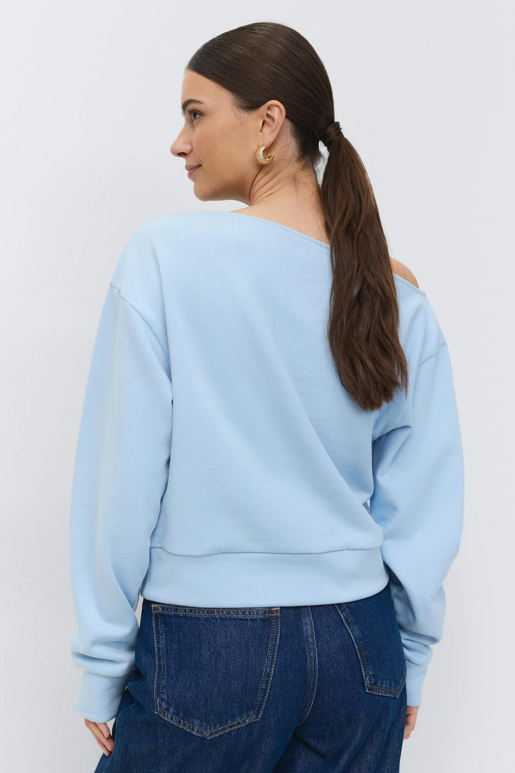 One shoulder sweater