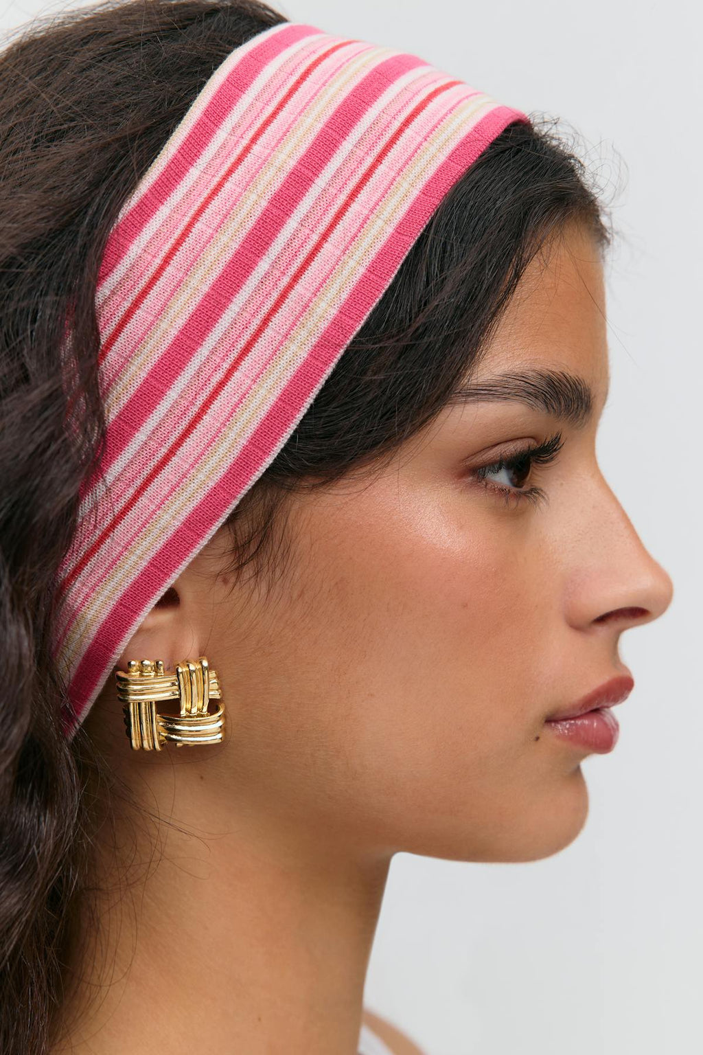 Striped headband
