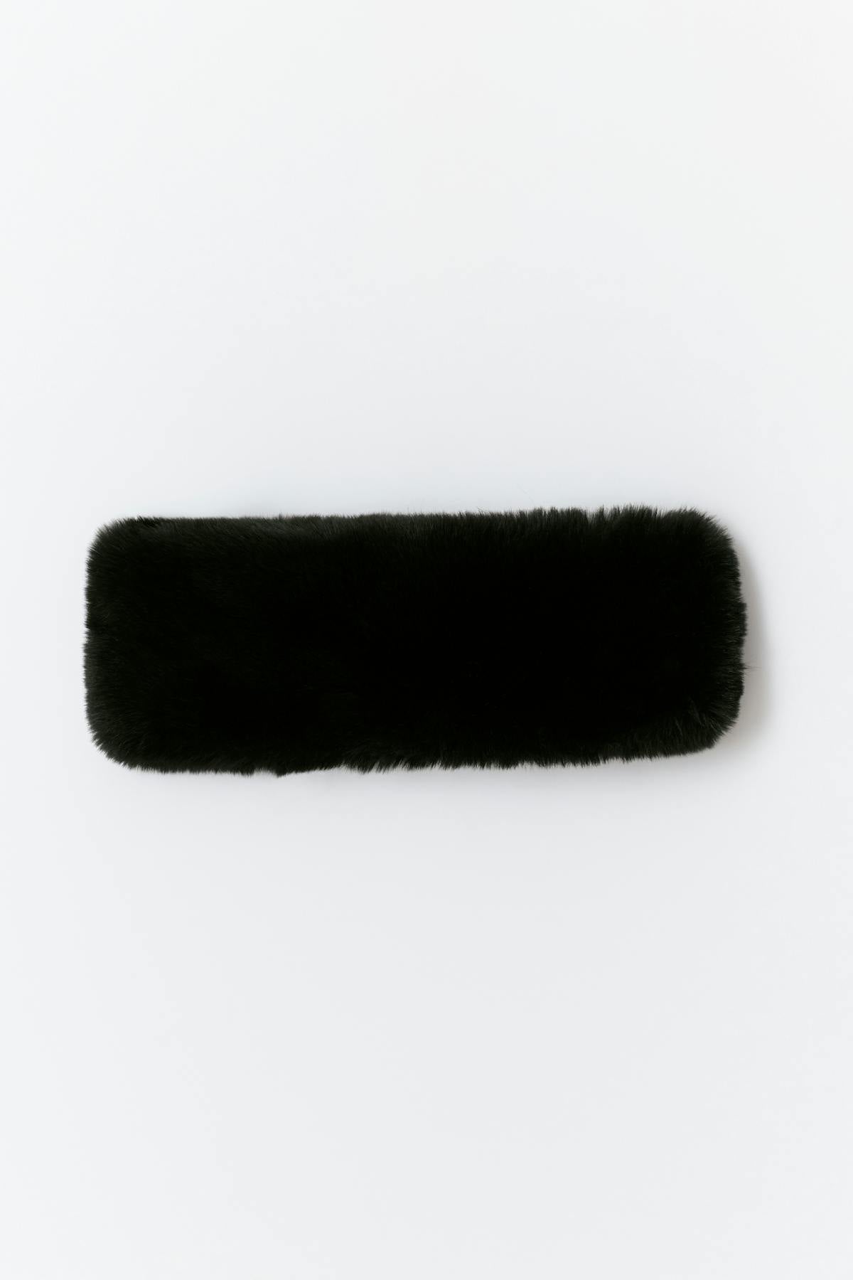 Faux fur headband