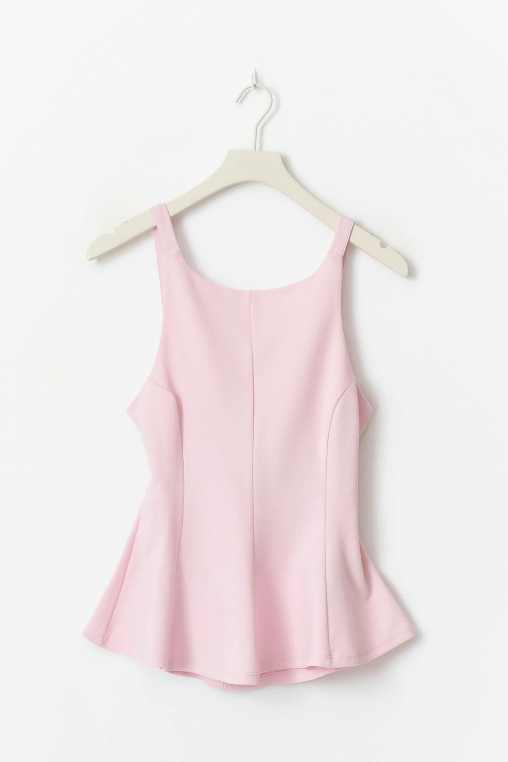 Peplum tie back top