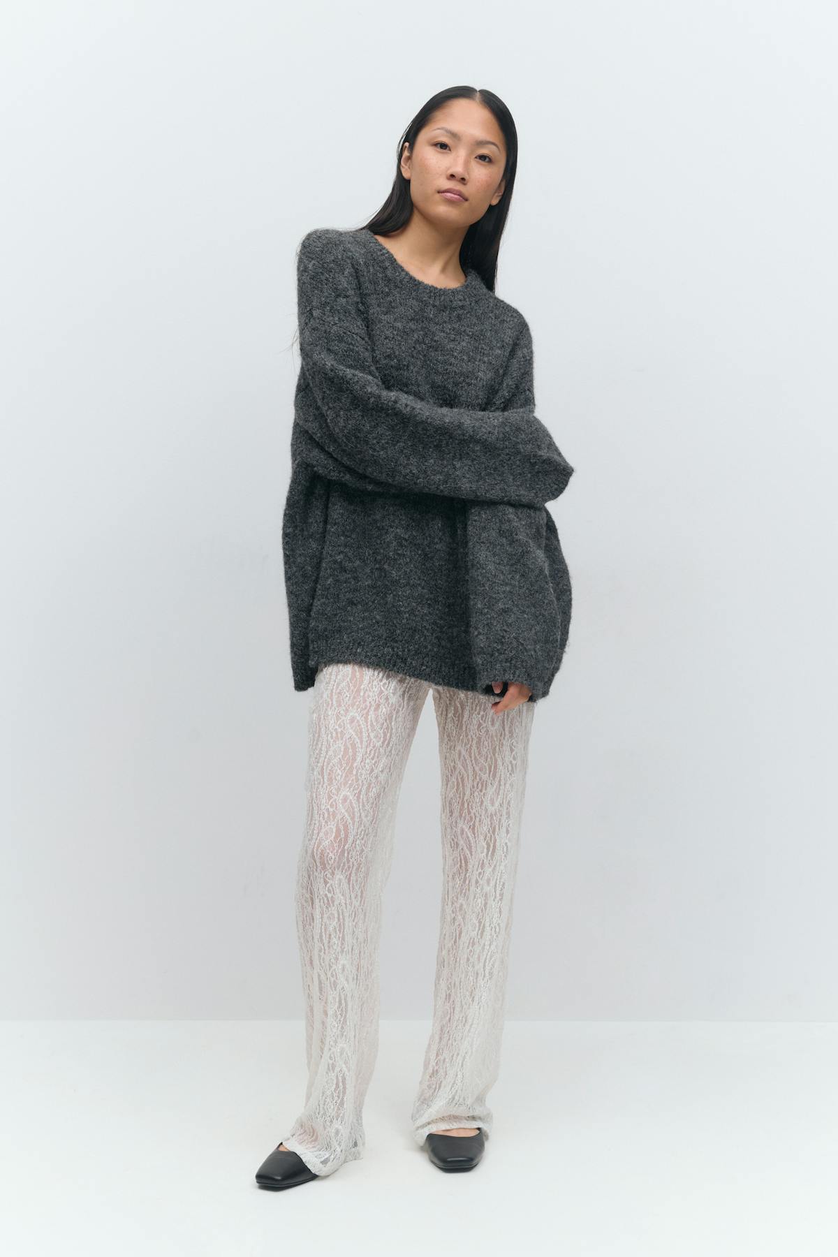 Lace trousers
