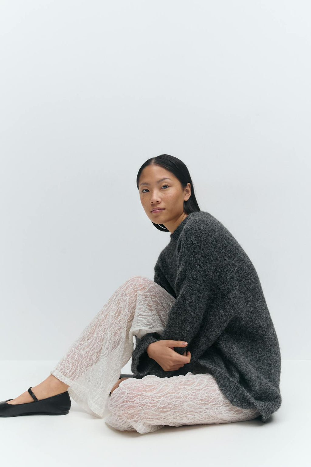 Lace trousers