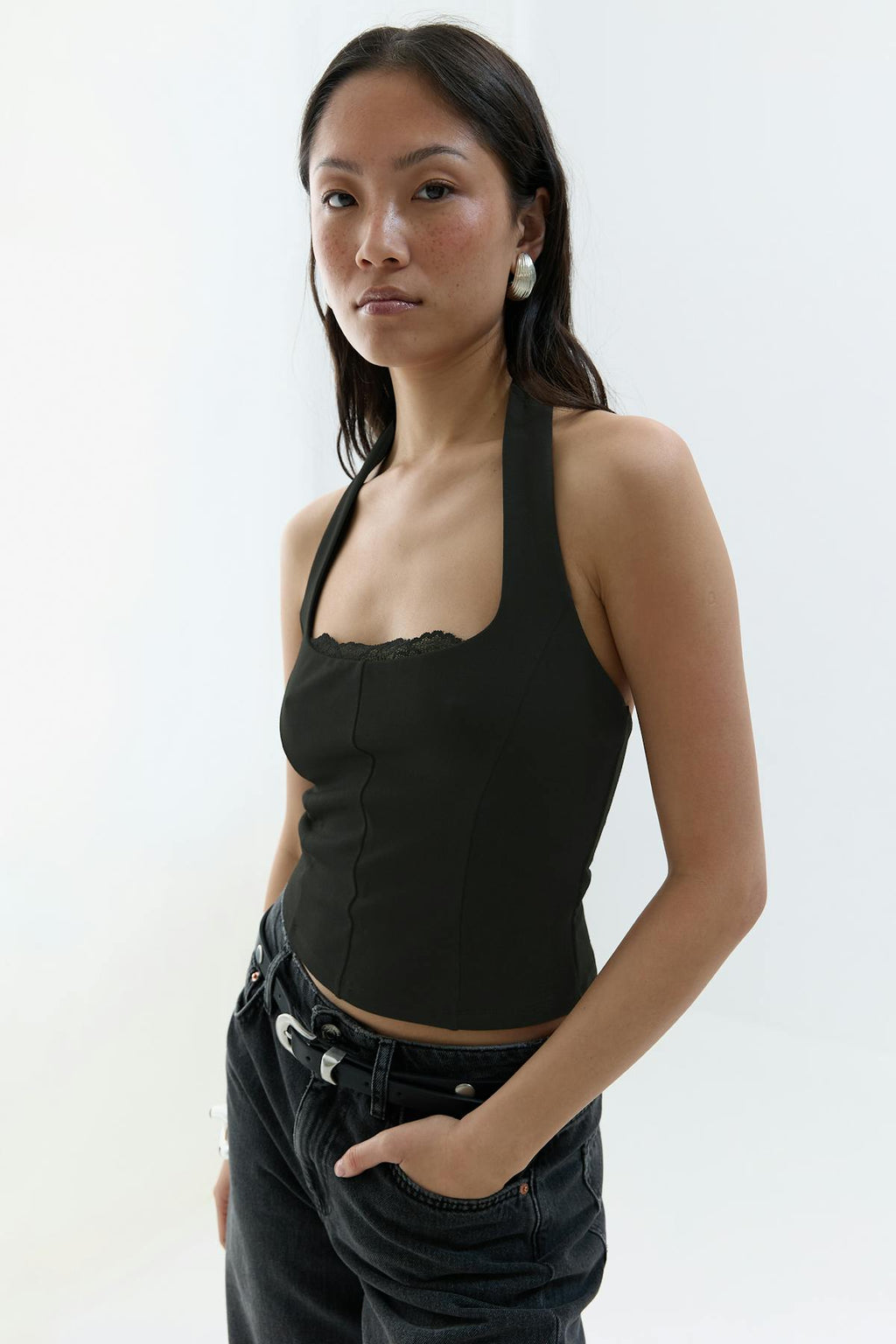 Halterneck top