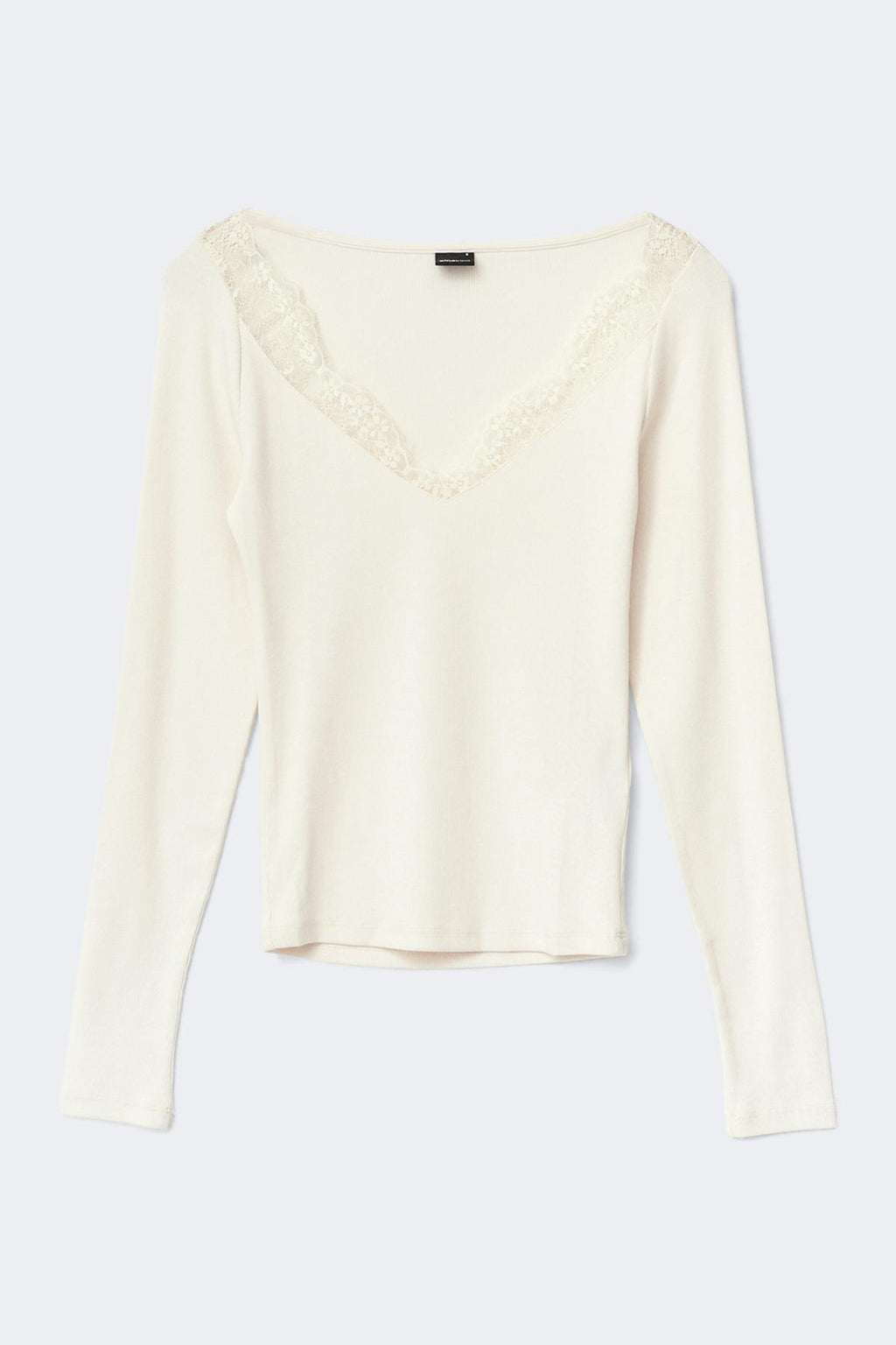 Lace detail top