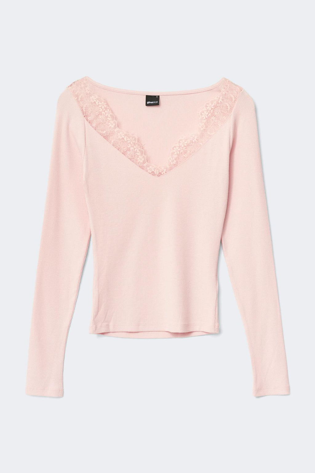 Lace detail top