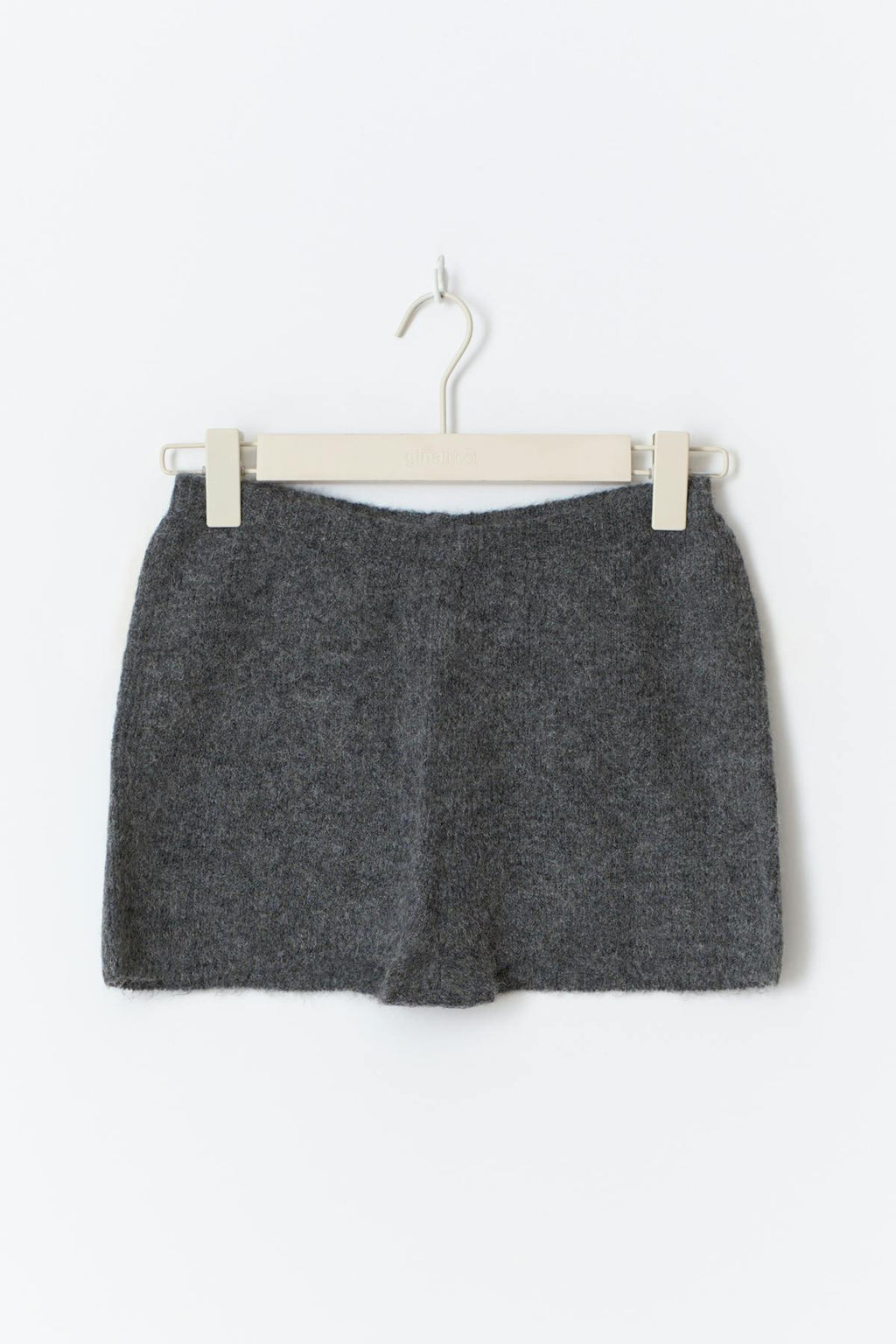 Knitted mini shorts